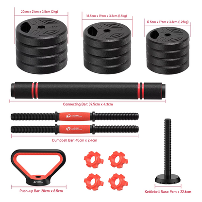 3-1 Adjustable Dumbbells 20KG